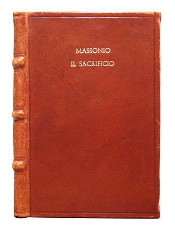 MASSONIO, SALVATORE. Il Sacrificio di Abraham. 1584